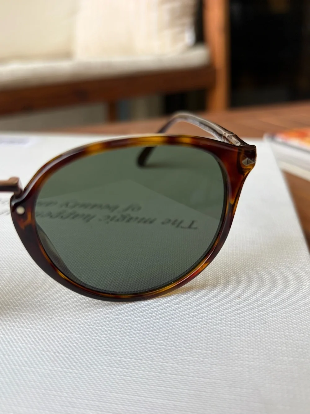 Persol PO3210S Typewriter Evolution Havana Green Sunglasses 51mm Unisex